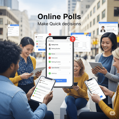 Engajamento de moradores em enquetes online