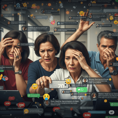 Comunicação organizada versus caos do WhatsApp